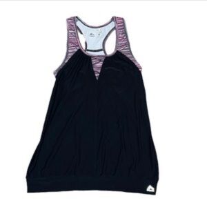 Reebok exercise  top with built in bra, size small